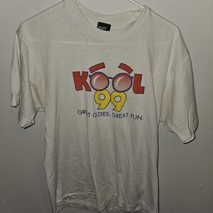 Screen Stars Kool 99 White Graphic Tee